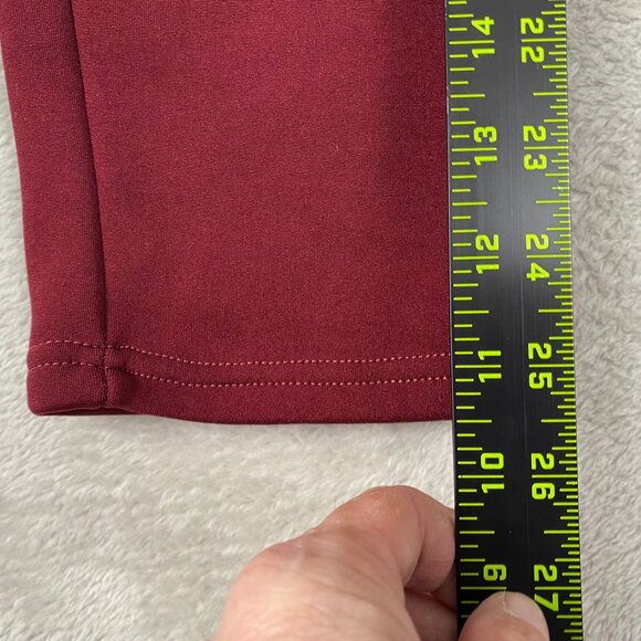 Fashion Branded Woman's Joggers In Maroon & Royal Blue XL Size Polyester Stretch - Picture 2 of 11